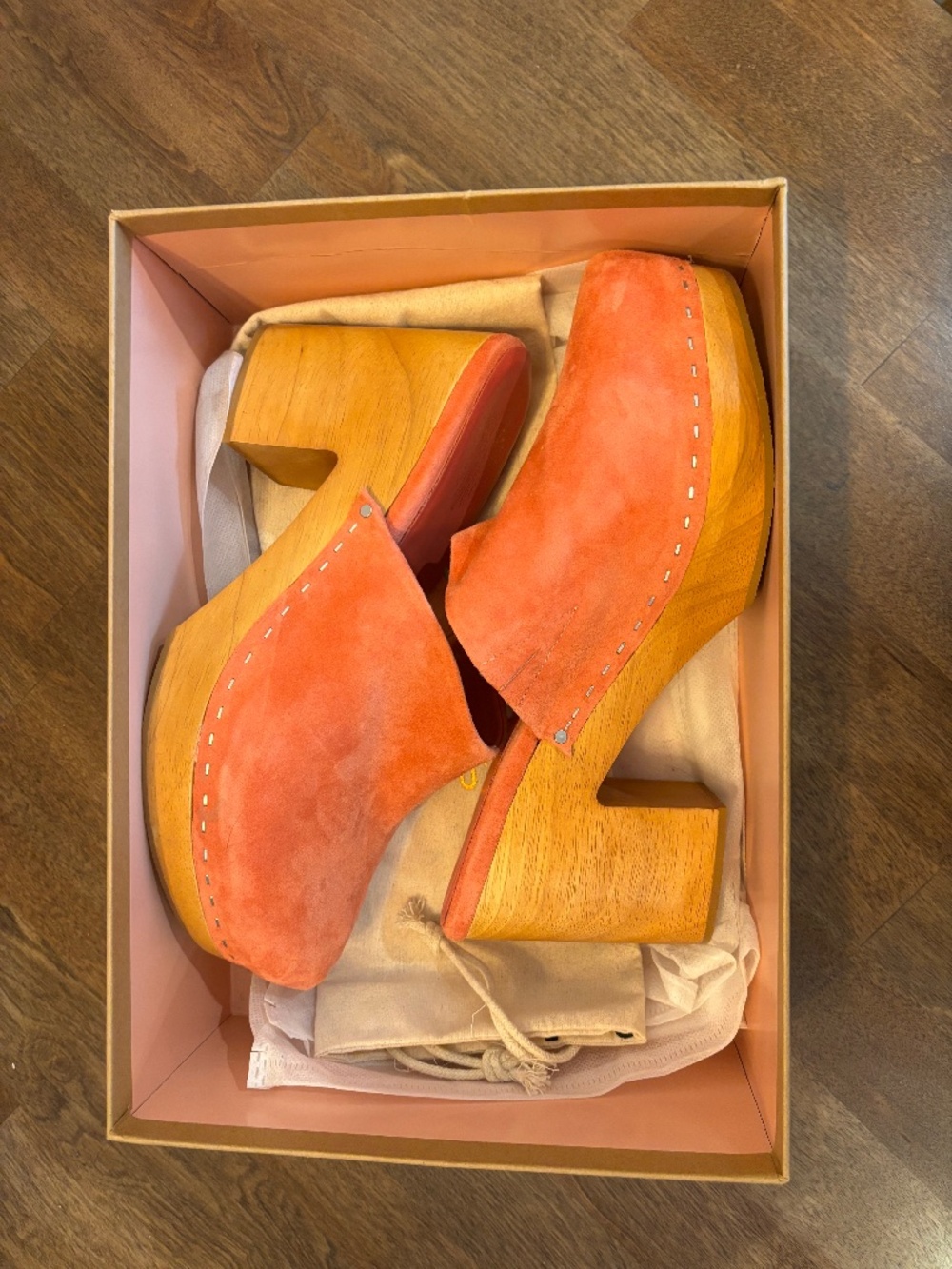 Charlotte Stone Marlo Suede Clogs